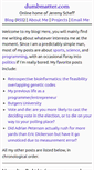 Mobile Screenshot of dumbmatter.com